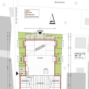 Neubau Projekt eines Wohn- und Geschäftshauses ( Westerstr. 22, 24, 26, 26A in  26826 Weener )